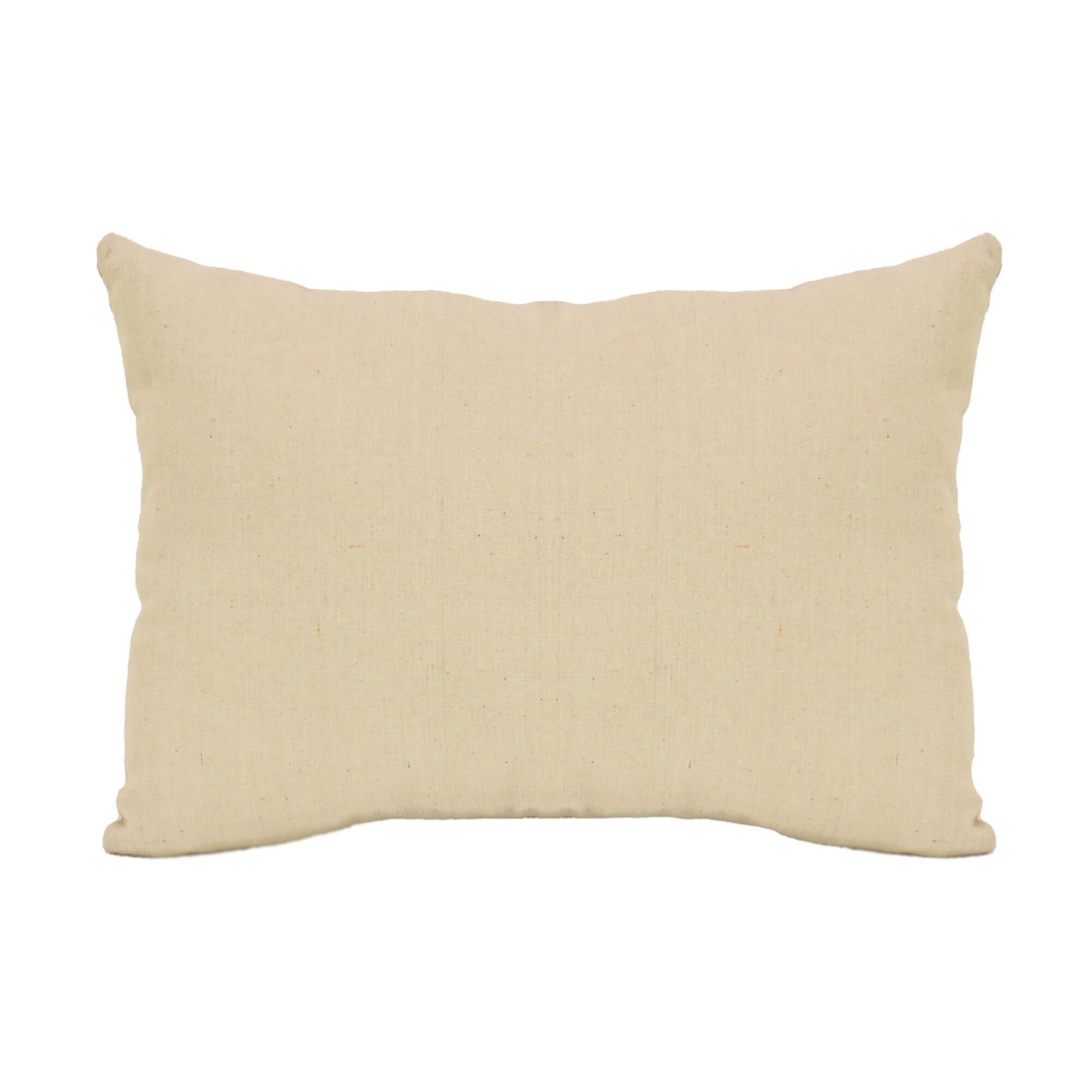 18'' x 10'' Plaid Bunnies Easter Pillow